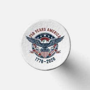 Vintage America 250 Eagle Seal – 1776-2026  Golf Tees