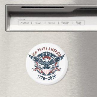 Vintage America 250 Eagle Seal – 1776-2026  Magnet