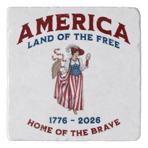 Vintage America 250th Anniversary 1776-2026 Trivet