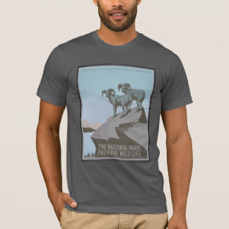 Vintage America National Parks Preserve Wildlife T-Shirt