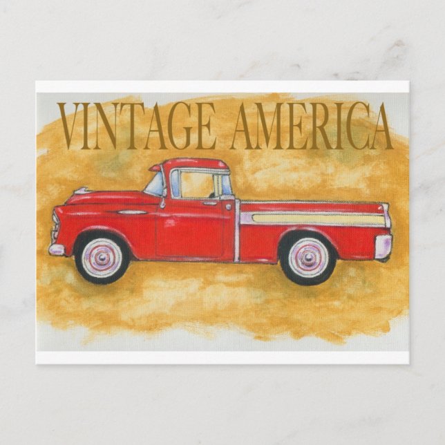 Vintage america postcard (Front)