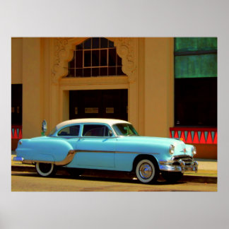 Vintage American Auto Poster