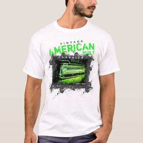 Vintage American Built Classics Sixties Truck T_Shirt