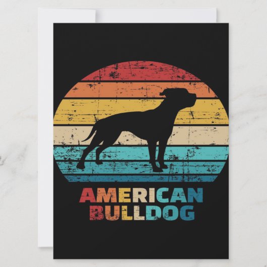 Vintage American Bulldog (Front)