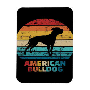 Vintage American Bulldog Magnet