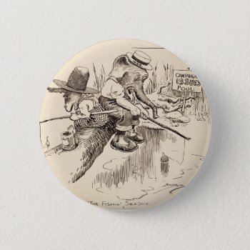Vintage American Button by jamierushad at Zazzle