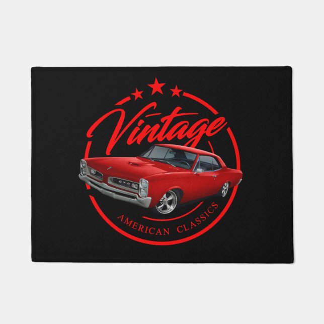 Vintage American Classics Doormat (Front)