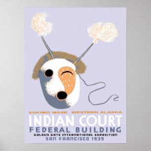 Vintage American Design Exhibition Poster