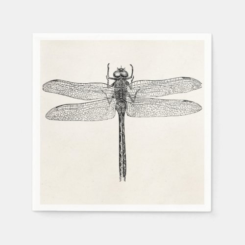Vintage American Dragonfly Dragon Fly Template Napkins