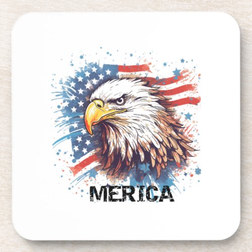 Vintage American Eagle  Beverage Coaster