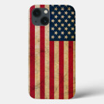 Vintage American Flag Apple Iphone 13 Case at Zazzle