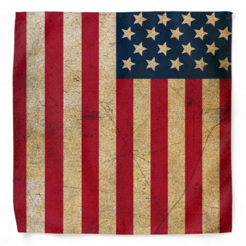 Vintage American Flag Bandana