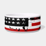 Vintage American Flag Bowl<br><div class="desc">Vintage American Flag Bowl, Patriotic American Bowl, Army Style, American Veteran, Independence Day, Fourth Of July</div>
