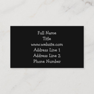 Vintage American Flag Business Card