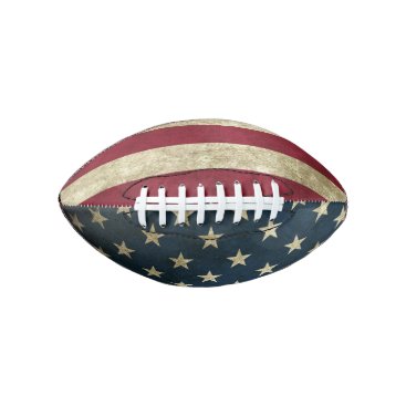 Vintage American Flag Football