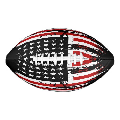 Vintage American Flag Football