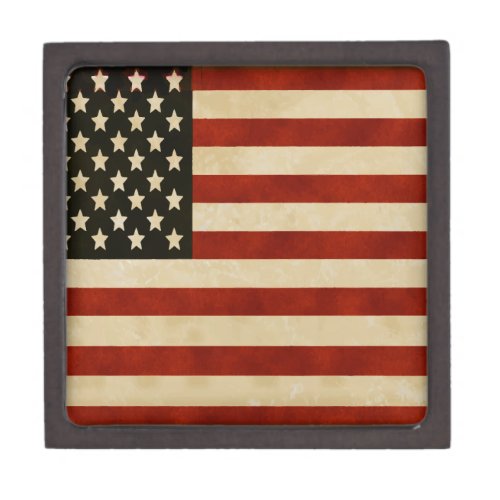 Vintage American Flag GIFTS Gift Box