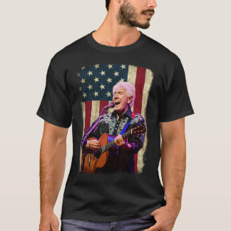 Vintage American Flag Graham Nash Legend T-Shirt
