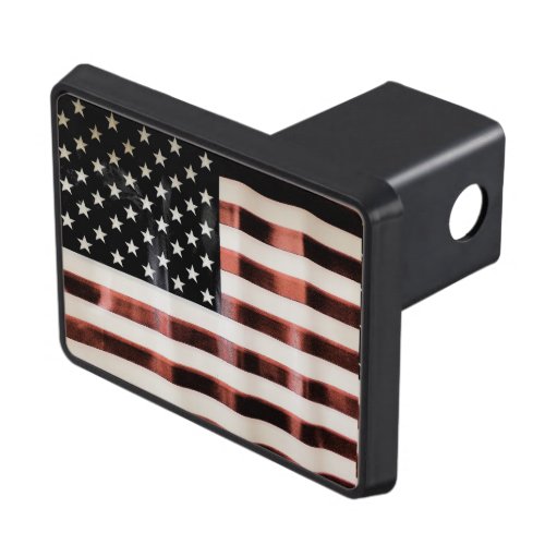 Vintage American Flag HFPHOT01 Hitch Cover