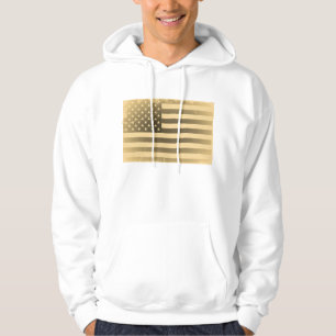 Vintage American Flag Hoodie