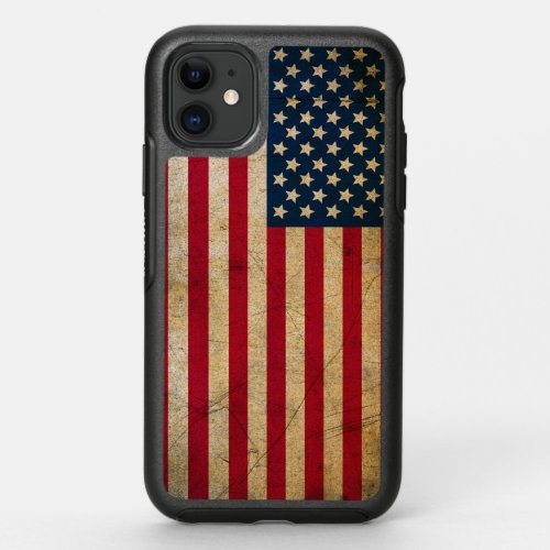 Vintage American Flag iPhone 11 Case