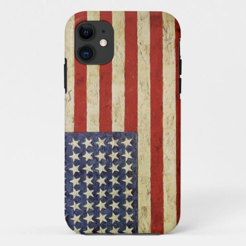 Vintage American Flag iPhone 5 Case