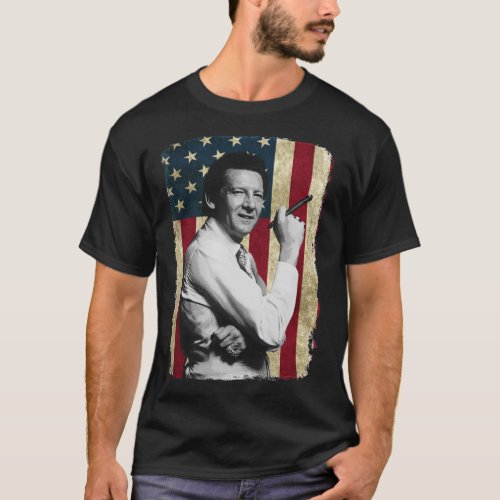 Vintage American Flag Jerry Lee Lewis Legend Essen T_Shirt