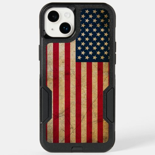 Vintage American Flag OtterBox iPhone 14 Plus Case
