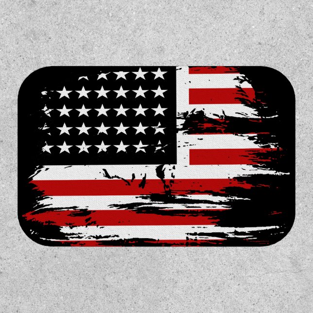 Vintage American  Flag  Patch (Front)