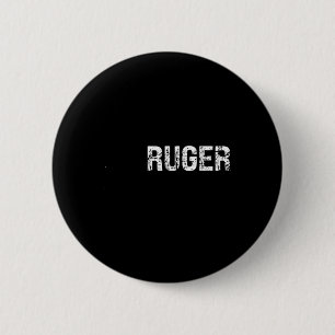 Vintage American Flag Retro Ruger Usa Family Match Button