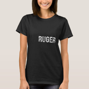 Vintage American Flag Retro Ruger Usa Family Match T-Shirt