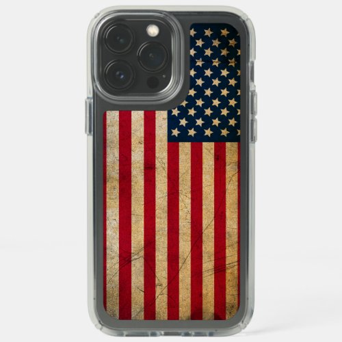 Vintage American Flag Speck iPhone 13 Pro Max Case