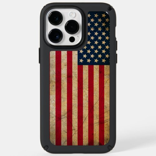 Vintage American Flag Speck iPhone 14 Pro Max Case