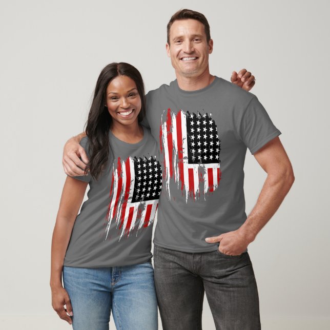 Vintage American Flag T-shirt (Unisex)