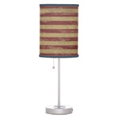 Vintage American Flag Table Lamp (Right)