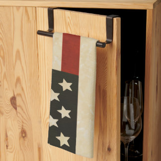 Vintage American Flag Towel