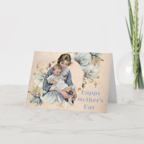 Vintage American Mother Thank You Card