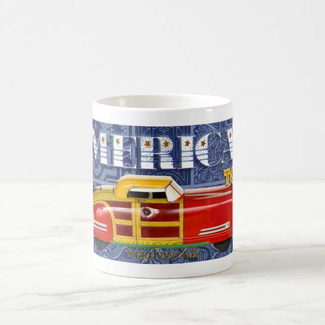 VINTAGE 'AMERICAN TOYS'  COFFEE MUG (Center)