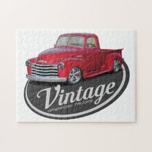 Vintage American Trucks Jigsaw Puzzle
