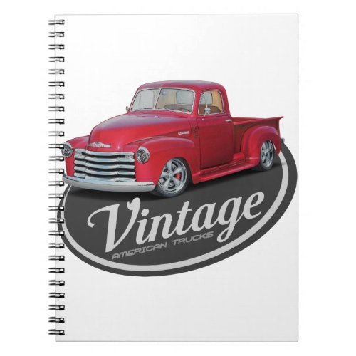 Vintage American Trucks Notebook