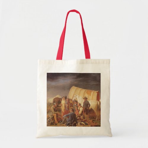 Vintage American West Advice on Prairie by Ranney Tote Bag