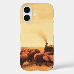 Vintage American West, Held Up by NH Trotter iPhone 16 Case
