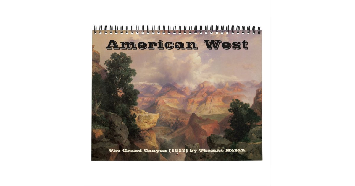 Vintage American West Western Cowboys Calendar Zazzle Com