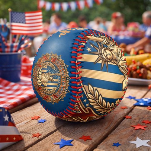 Vintage Americana 250th Anniversary Celebration Baseball