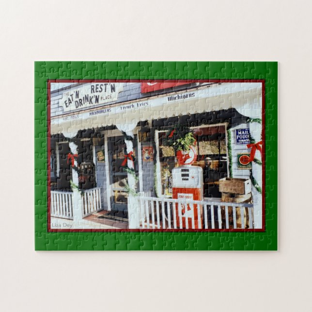 'Vintage Americana Christmas' Jigsaw Puzzle (Horizontal)