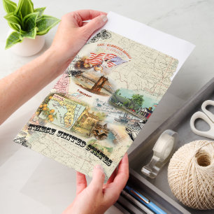 Vintage Americana Envelope Mailers