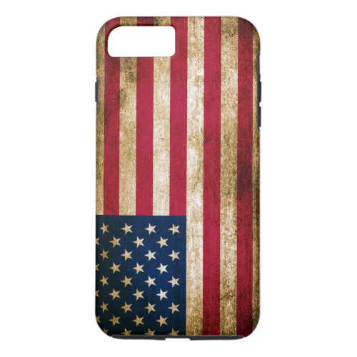 Vintage Americana Flag iPhone 8 Plus7 Plus Case
