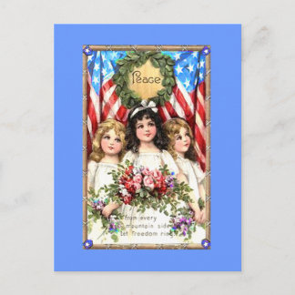 Vintage Americana Image on T shirts, Mugs, More Postcard