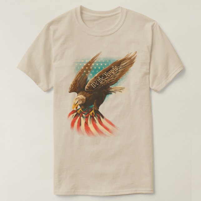 Vintage Americana T-Shirt (Design Front)