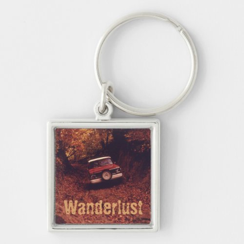 Vintage Americana Wanderlust Keychain